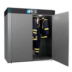B&C FC Series Fireman's PPE Cabinet